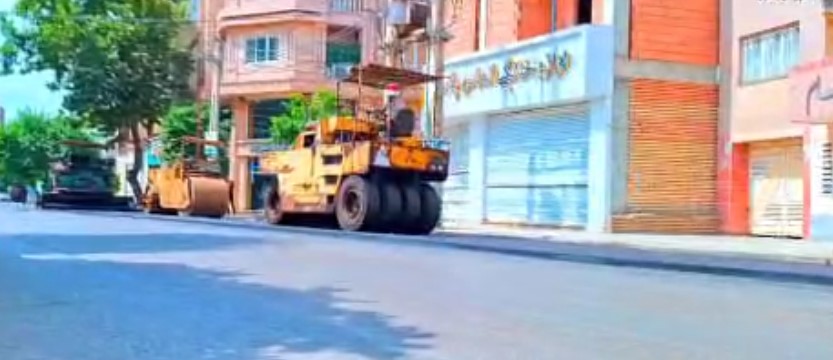 اجرای آسفالت خیابان خیام جنوبی